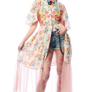 Aratta Earth Angel Dress/Duster XSmall 4-6